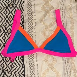 One one color block top